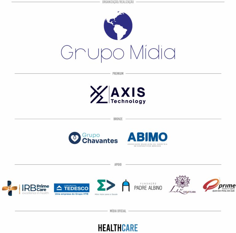 Patrocinadores 100 Mais Influentes da Saúde 2025