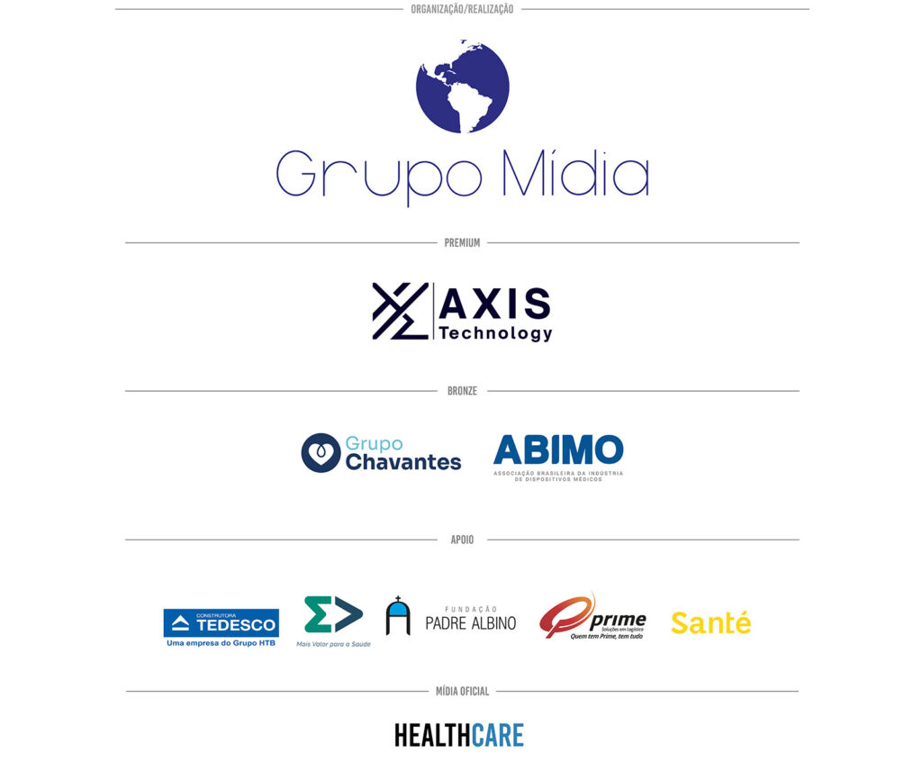 Patrocinadores 100 Mais Influentes da Saúde 2025