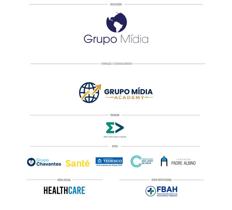 Patrocinadores 100 Mais Influentes da Saúde 2026