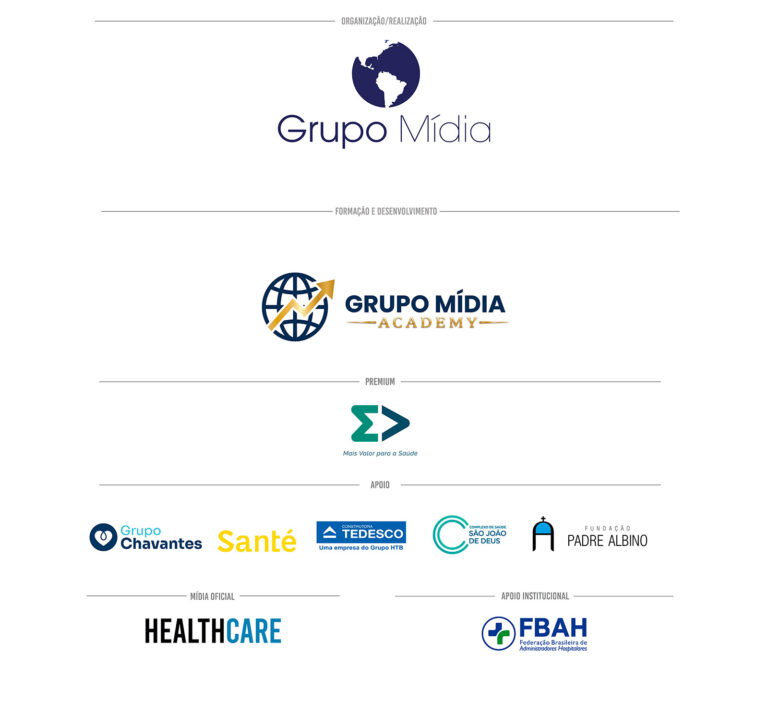 Patrocinadores 100 Mais Influentes da Saúde 2026