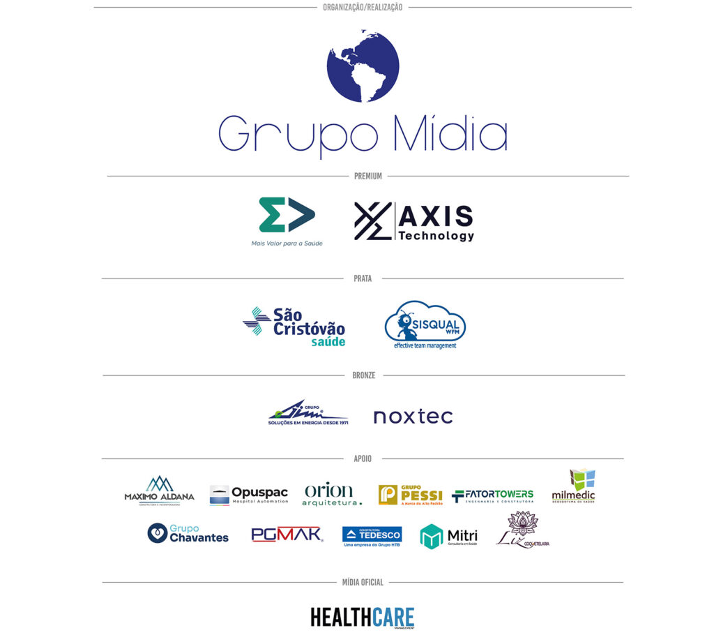 Patrocinadores Excelência da Saúde 2025