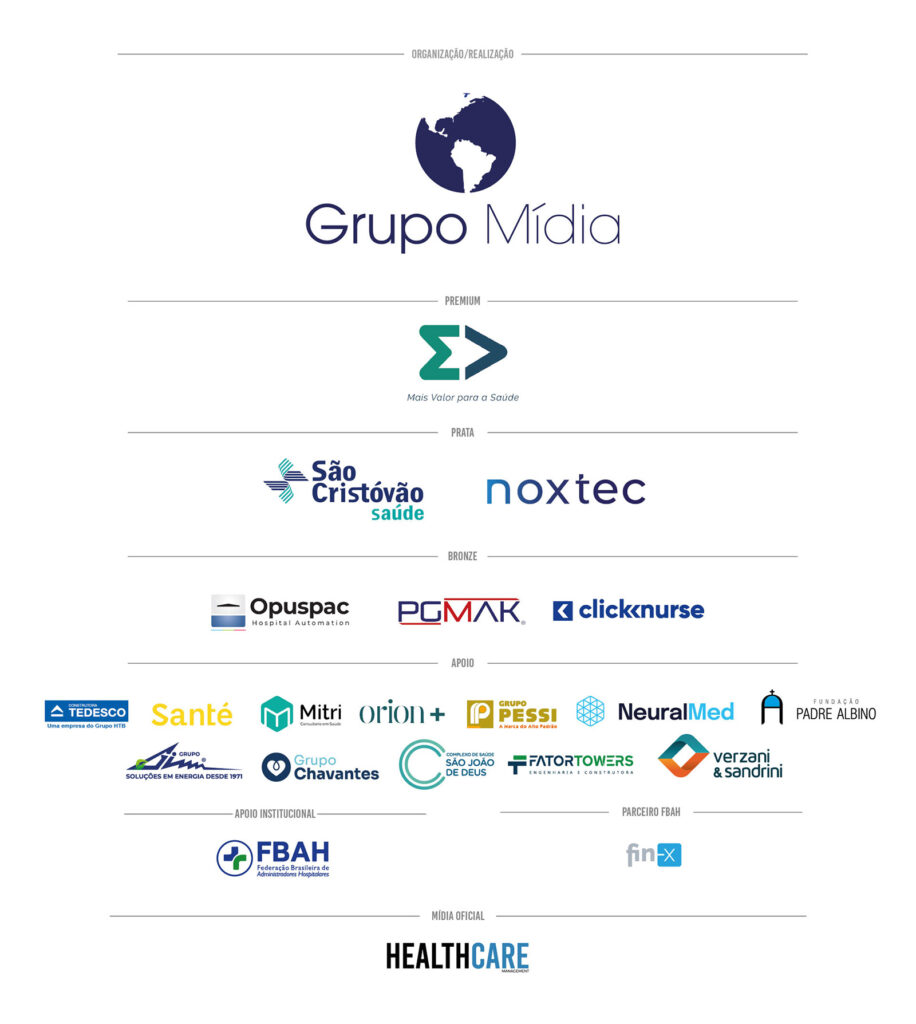 Patrocinadores Prêmio Excelência da Saúde