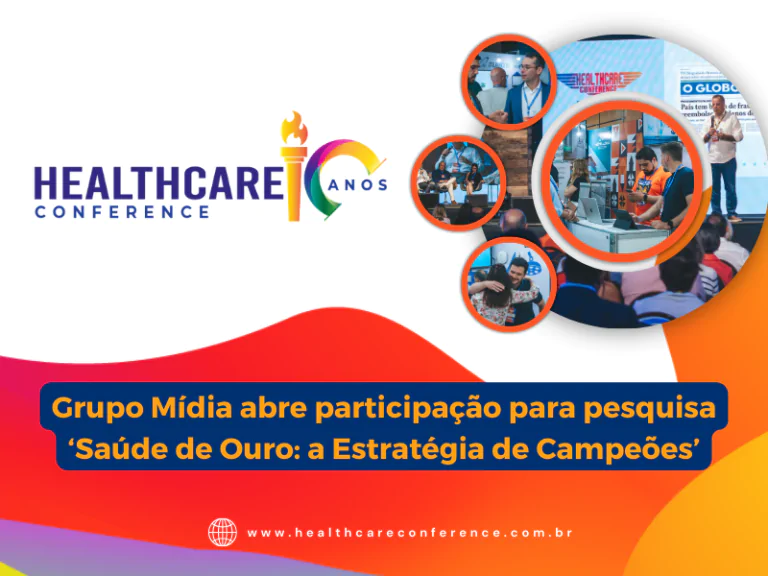 Grupo Mídia abre participação para pesquisa ‘Saúde de Ouro: a Estratégia de Campeões’