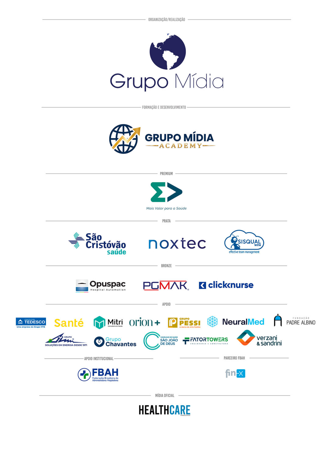 Patrocinadores Healthcare Conference 2026