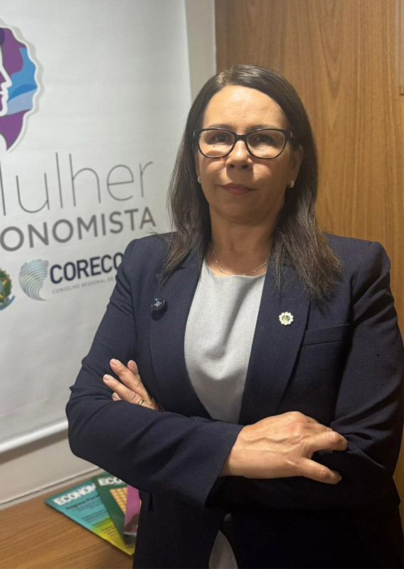 Luciana Acioly da Silva Presidente do Conselho Regional de Economia (CORECON DF)