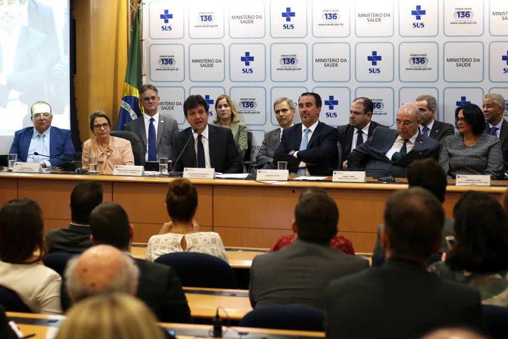 Ministro da Saúde, Luiz Henrique Mandetta, fala sobre os principais desafios da Saúde no Brasil 2