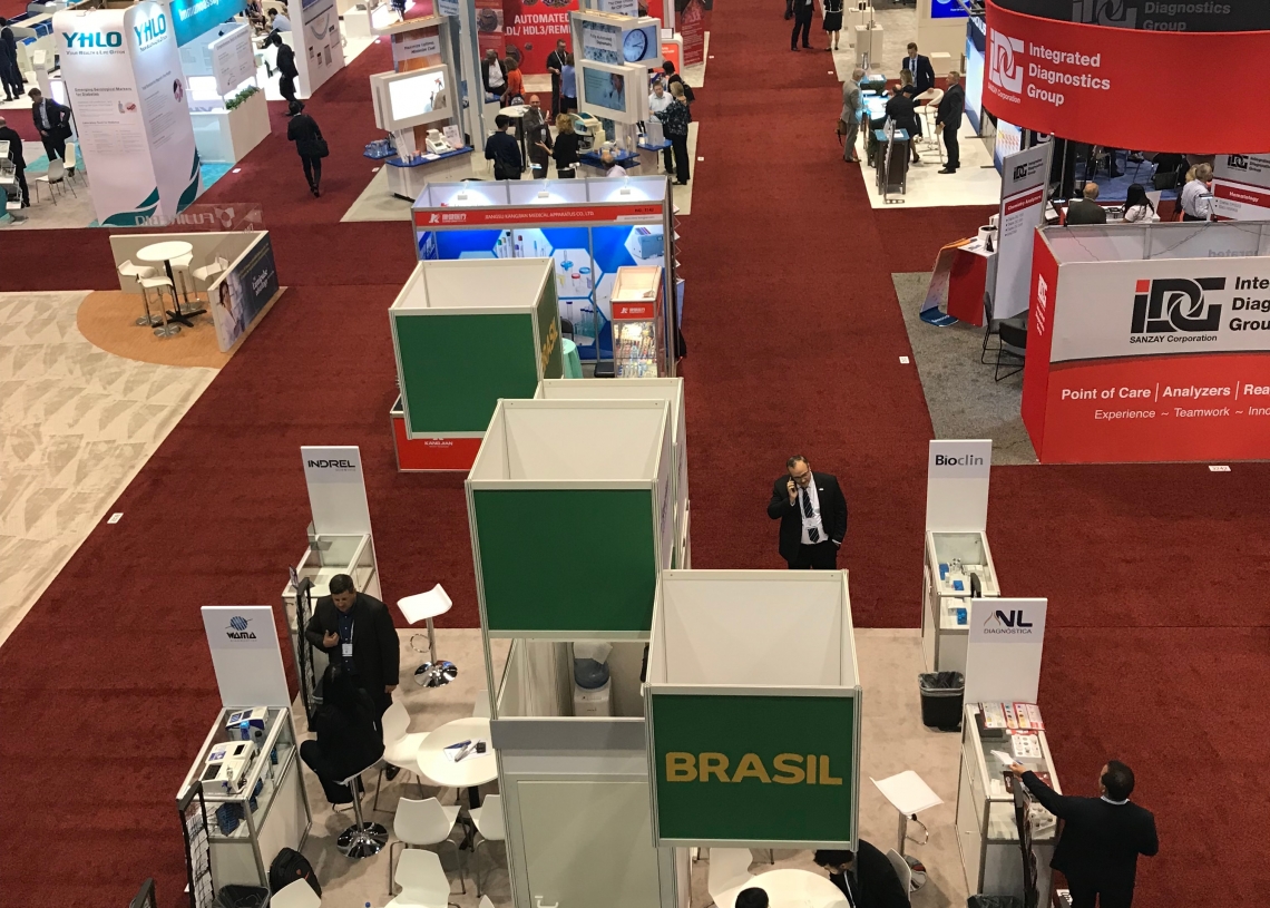 Empresas nacionais participam de feira de laboratório e diagnóstico nos EUA