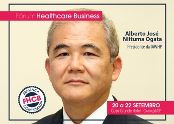 Alberto Ogata, presidente da IAWHP, debaterá no Fórum Healthcare Business