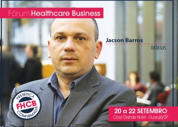 Jacson Barros, do DATASUS, palestrará no Fórum Healthcare Business 2019