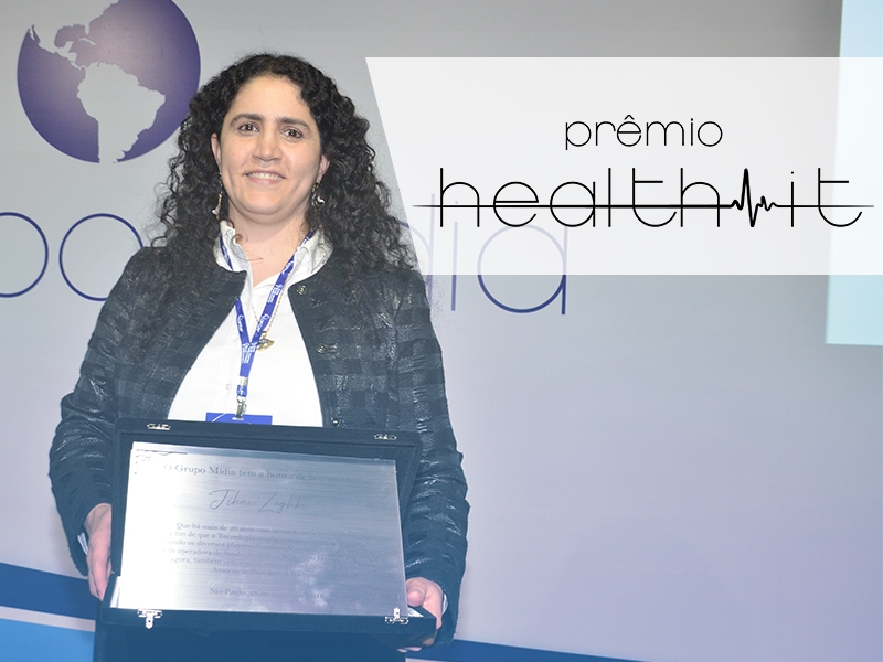 Jihan Zoghbi, presidente da ABCIS, é homenageada no Prêmio Health-IT