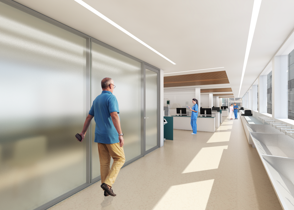 Build Health assina projeto arquitetônico do Centro de Hemodiálise do Hospital Alemão Oswaldo Cruz