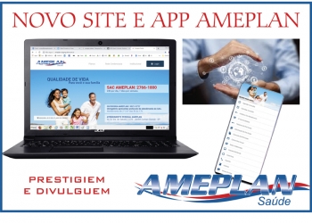 Ameplan inova em tecnologia com novo site e aplicativo para celular