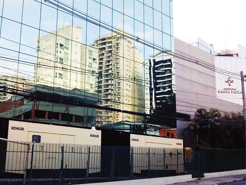 Hospital Santa Paula conta com usina geradora capaz de manter a energia em todos os ambientes