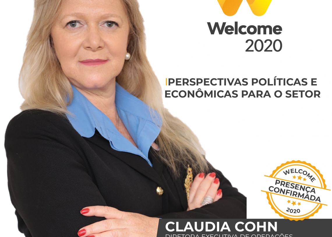 Diretora da Dasa, Claudia Cohn é presença confirmada no Welcome’20