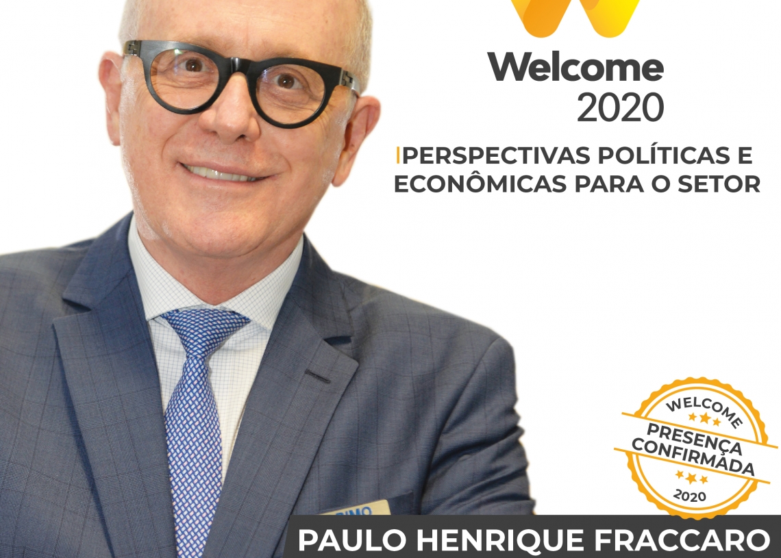 Superintendente da Abimo, Paulo Henrique Fraccaro é presença confirmada no Welcome Saúde 2020