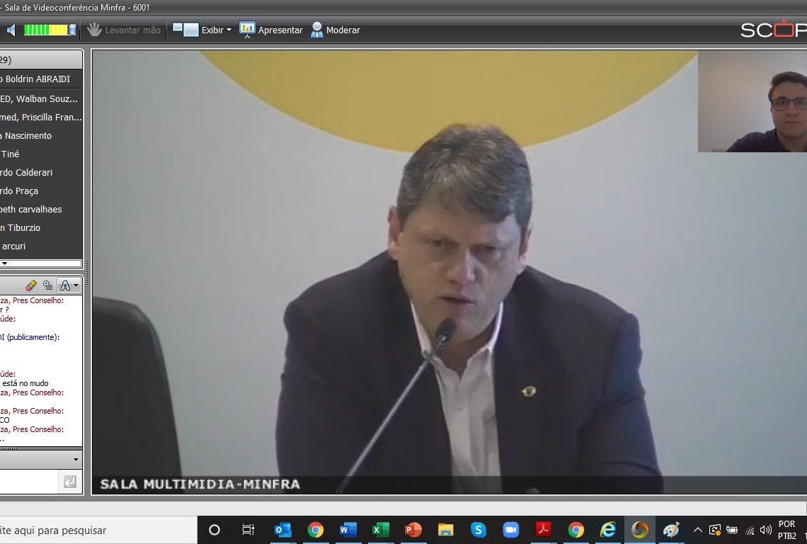 Audiência com ministro da infraestrutura visou equacionar problemas logísticos levantados pela ABRAIDI e outras 13 entidades