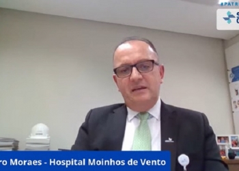 Evandro Moraes, do Moinhos de Vento, foi entrevistado na Maratona de Lives da SAHE’21