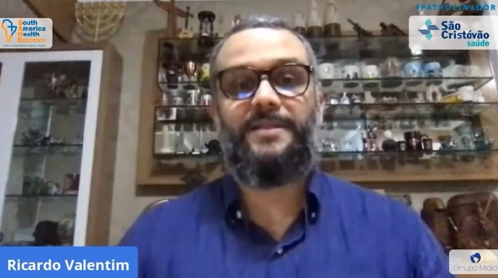 Ricardo Valentim, coordenador do Lais/UFRN, participou da Maratona de Lives da SAHE ’21