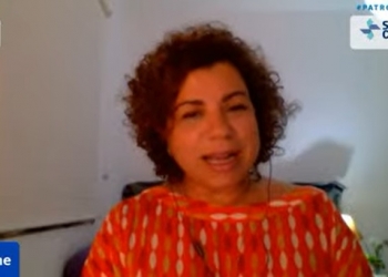 Regiane dos Santos, de Gestão em Enfermagem, foi entrevistada na Maratona de Lives da SAHE ‘21