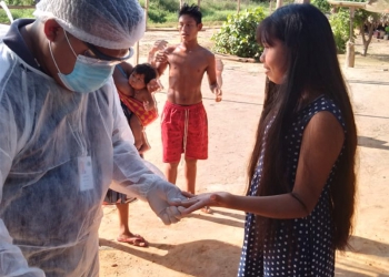Esforço internacional leva 1.900 testes para aldeias de nove etnias de índios