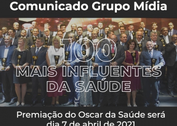 Premiação do Oscar da Saúde será dia 7 de abril de 2021