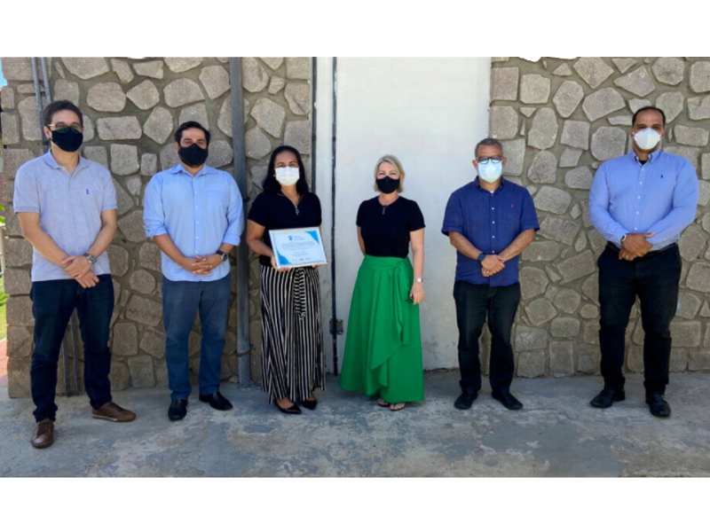 LAIS entrega certificado de Mérito em Saúde Pública ao LACEN/RN