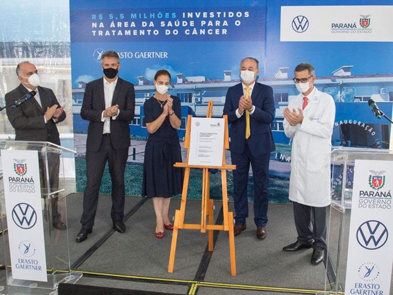Volkswagen inaugura Centro de Hematologia no Paraná