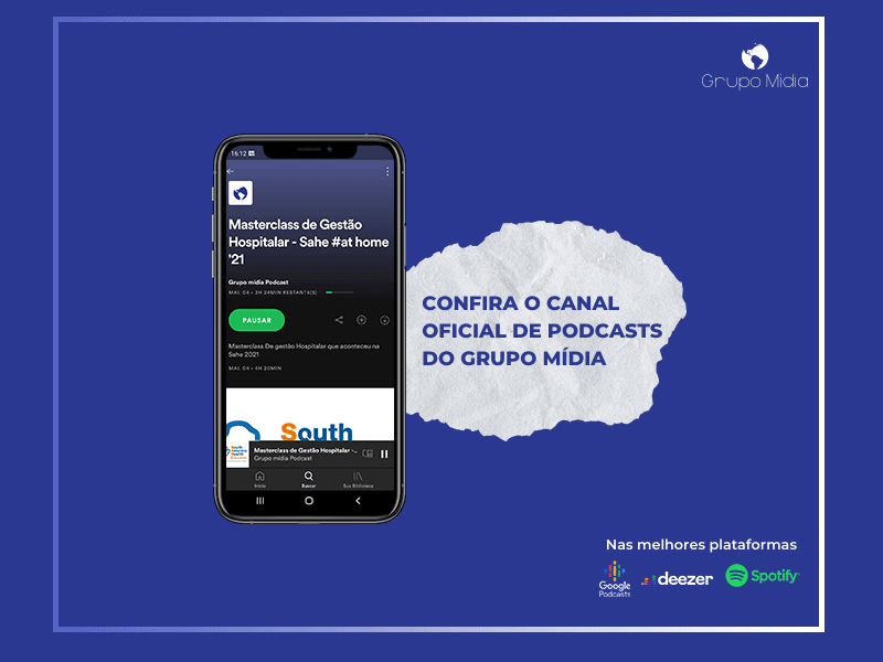 Grupo Mídia anuncia séries de podcasts em plataformas de streaming de áudio