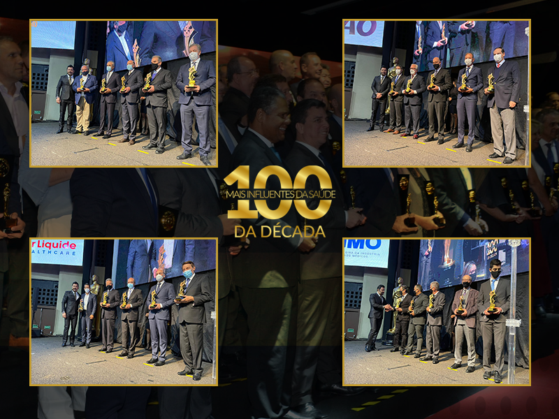 Cerimônia de premiação do “100 Mais Influentes da Saúde da Década” reúne a elite do setor