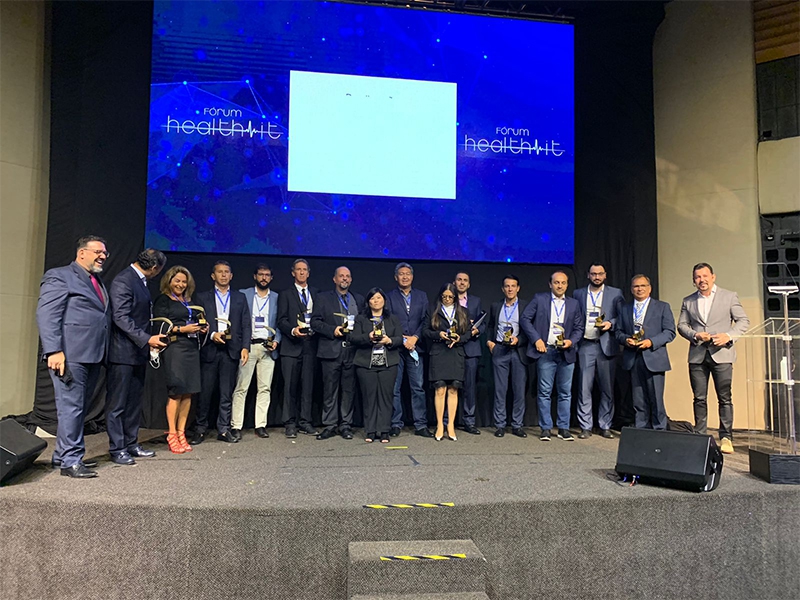 Lideranças da Tecnologia da Saúde são homenageados durante o Fórum+Prêmio Health-IT