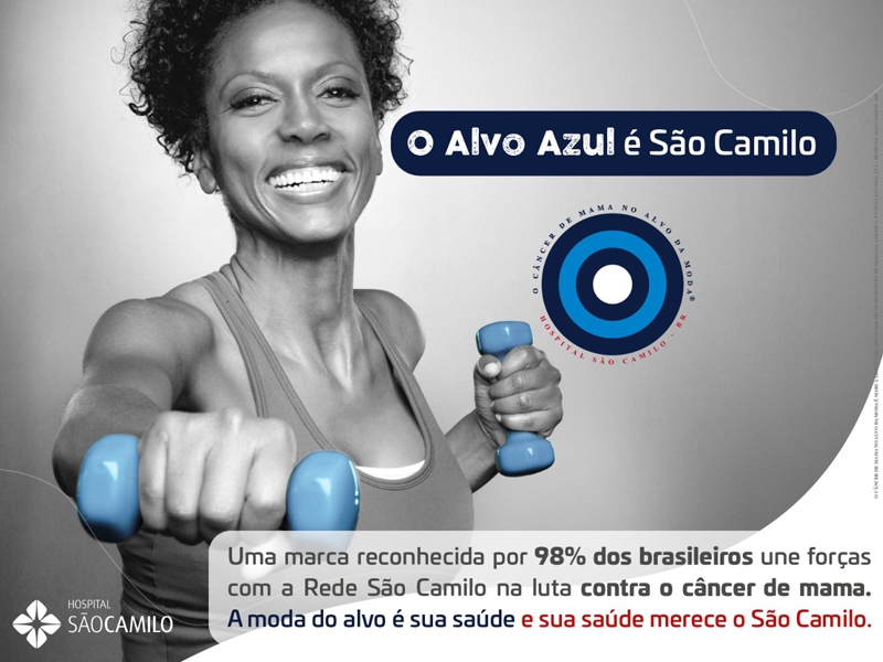 Hospital São Camilo SP intensifica a campanha “O Câncer de Mama no Alvo da Moda”