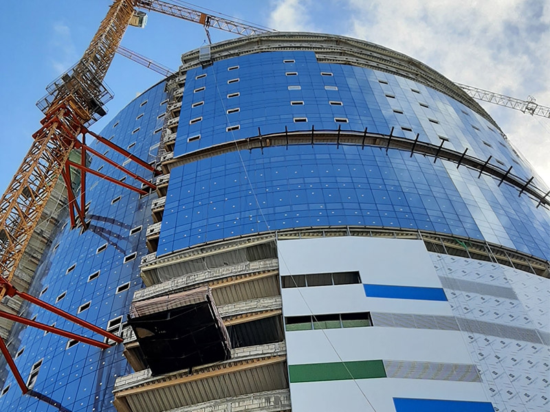 Trabalho da DVG Sical com Bloco CCA é destaque na obra do Hospital Mater Dei Salvador