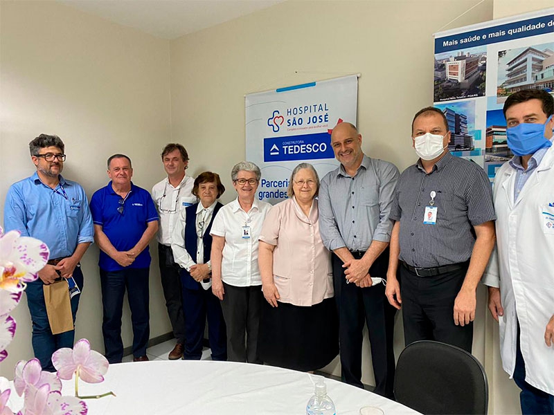 HSJosé e Construtora Tedesco firmam parceria para ampliação do complexo hospitalar