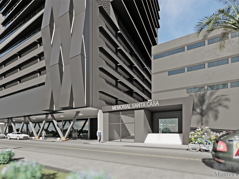 Novas torres da Santa Casa de Montes Claros oferecerão estrutura de ponta para usuários