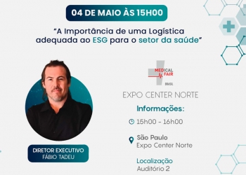 Grupo Master Express participará do conteúdo da Medical Fair Brasil