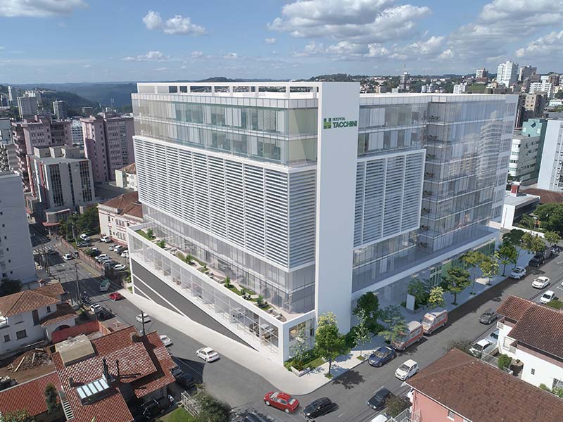 Obra da Tedesco para o Hospital Tacchini
