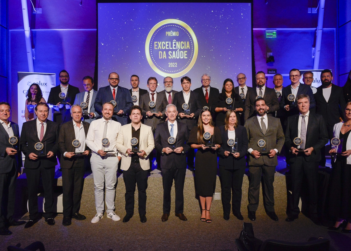 Prêmio Excelência da Saúde 2022 homenageia as instituições de destaque dos últimos doze meses