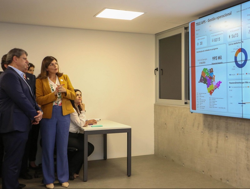 Governo de SP lança maior programa de saúde digital da rede pública paulista