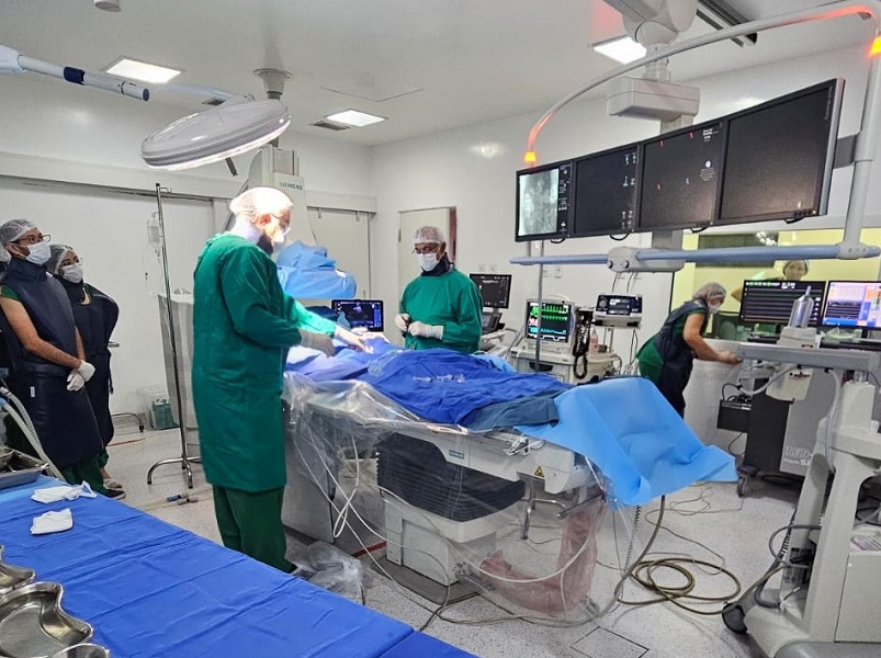 Inclusão de prótese na tabela do SUS permite avanços na área da Hemodinâmica do HU-UFMA