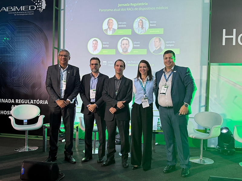 Inmetro, Anvisa e Anatel debatem sobre panorama dos RACs