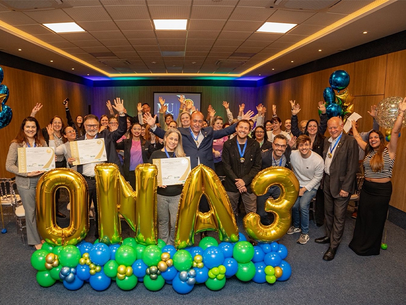 IOP celebra recertificação ONA 3