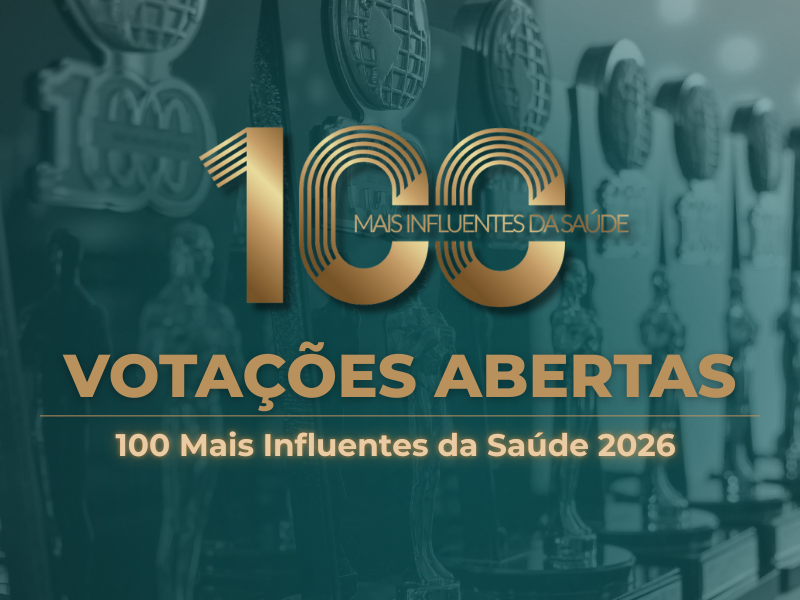 Eleja os 100 Mais Influentes da Saúde 2026