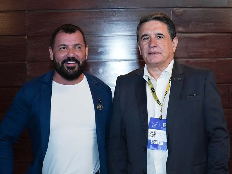 Edmilson Caparelli, presidente do Grupo Mídia e presidente da FBAH e Fernando Silveira Filho, Presidente Executivo da ABIMED