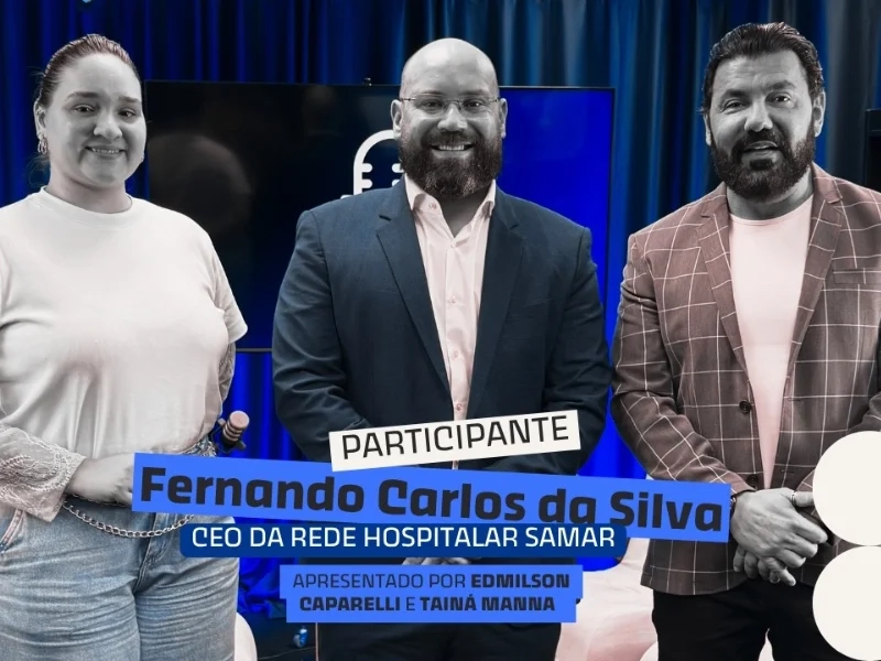 IA e automação vão transformar os hospitais, mas as pessoas seguirão no centro da saúde, afirma CEO da Rede Hospitalar Samar